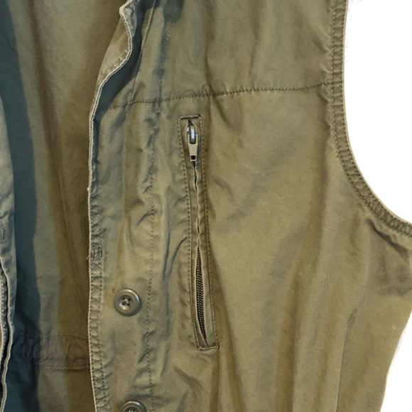 Old Navy Women’s Utility Vest In Military Green Size XL EUC - Picture 3 of 10